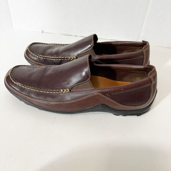 Cole Haan Men\'s Tucker Leather Brown Casual Venetian Slip On Loafer Size 13 main image 4